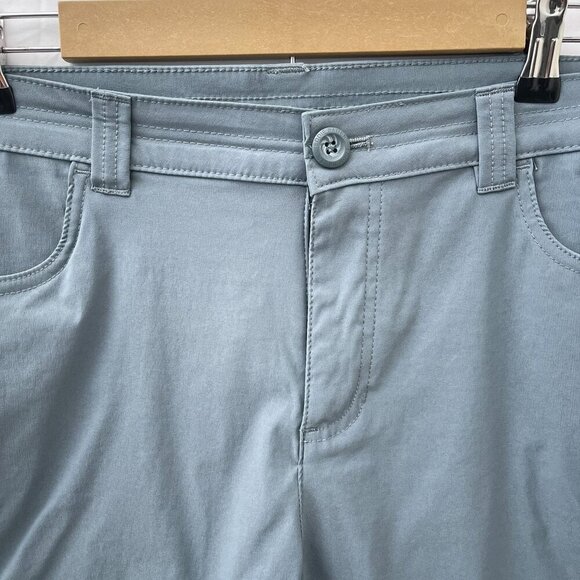 Eddie Bauer‎ Cargo Hiking Utility Shorts Casual Outdoor Plus Size Blue Womens 16 - Picture 3 of 12